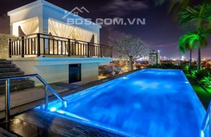 Chuyển nhượng khách sạn 3 sao MT Hà Bổng. Quận Sơn Trà. 200m2.11 tầng. 52 phòng. Giá 77 tỷ